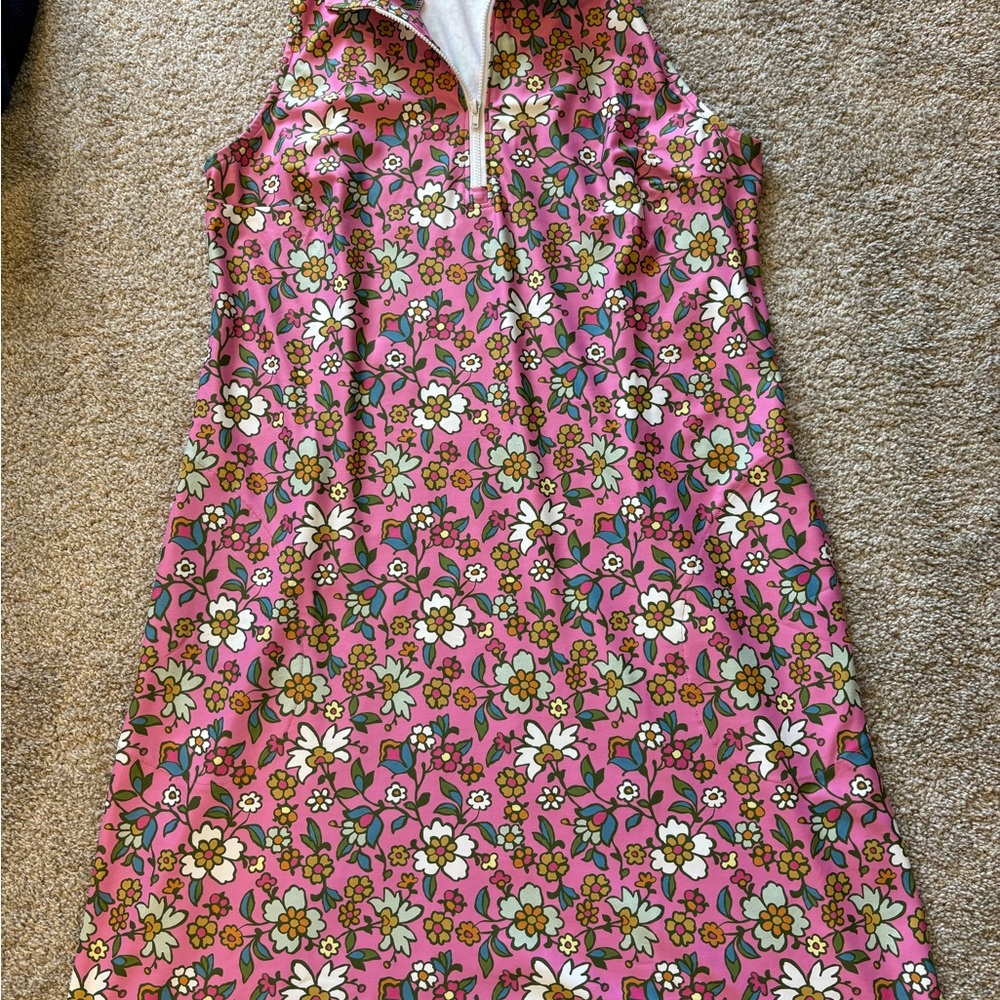Smith and Quinn Pink Floral Sleeveless Dress